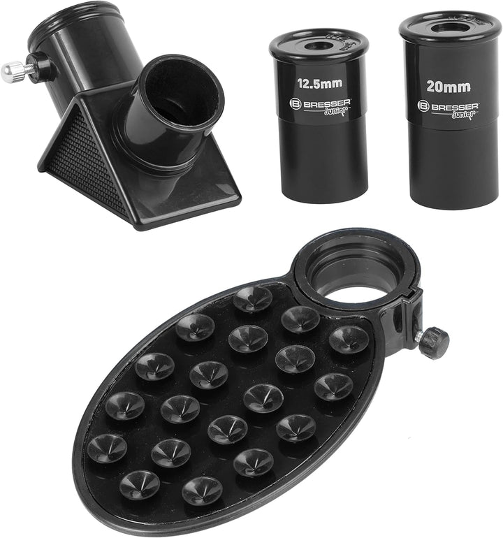 Bresser Junior Mikroskop &amp; Teleskop Set mit Mikroskop 40x-640x Vergrösserung und 40/400mm Teleskop f