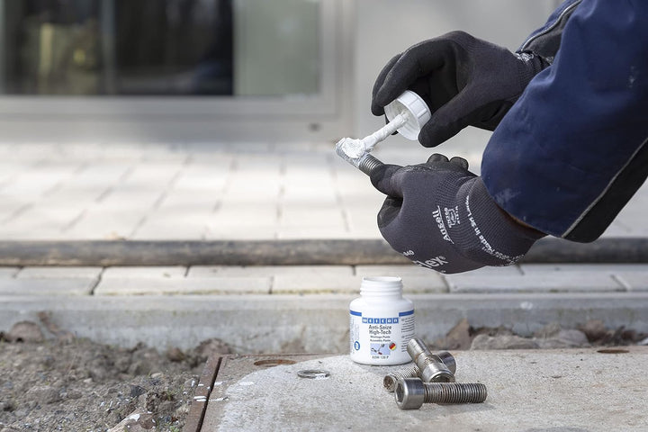 WEICON Anti-Seize High-Tech Montagepaste 500 g Schutz gegen Korrosion, Verschleiss und Festfressen |