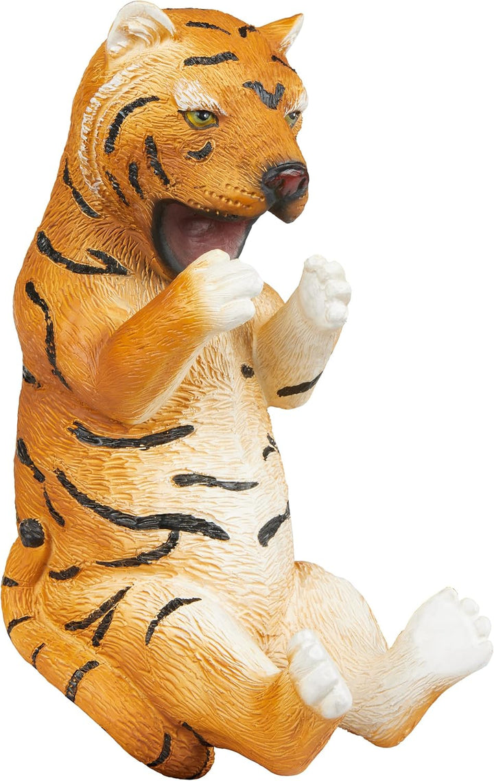 BRUBAKER Weinflaschenhalter durstiger Tiger - Flaschenhalter Trinkende Tiere - Flaschenständer lusti