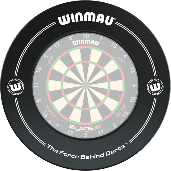 Winmau Dartboard Auffangring Einheitsgrösse Schwarz, Einheitsgrösse Schwarz