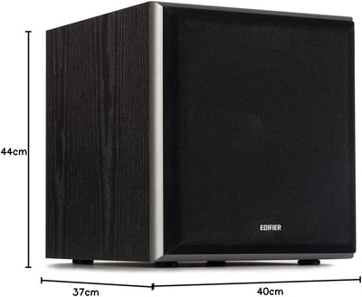 EDIFIER T5 Aktiv-Subwoofer mit Low-Pass Filter und 20,3cm (8") Basstreiber (70 Watt)