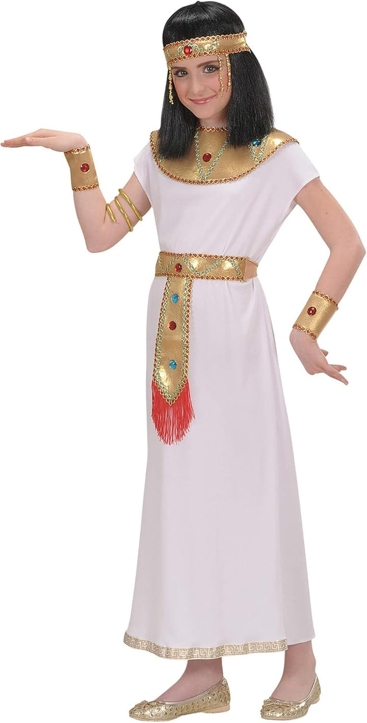 "CLEOPATRA" (tunic, belt, collar, bracelets, snake armband, headpiece) - (128 cm / 5-7 Years), 128