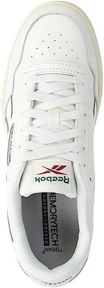 Reebok Unisex Court Advance Sneaker 40 EU Chalk Drkgrn Flasrd, 40 EU Chalk Drkgrn Flasrd