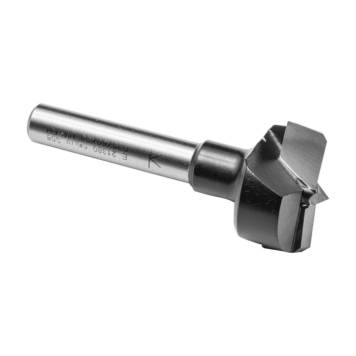 ENT 21380 Zylinderkopfbohrer speziell für die Oberfräse HW, Schaft (S) 8 mm, Durchmesser (D) 25 mm,