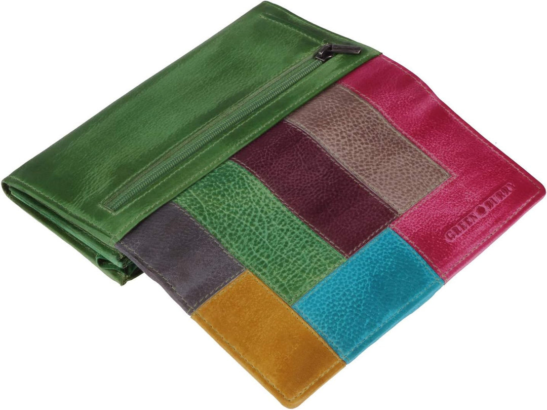 Greenburry Candy Shop Damen Geldbörse Bunt 9,5x18x3,5cm Portemonnaie Geldbeutel