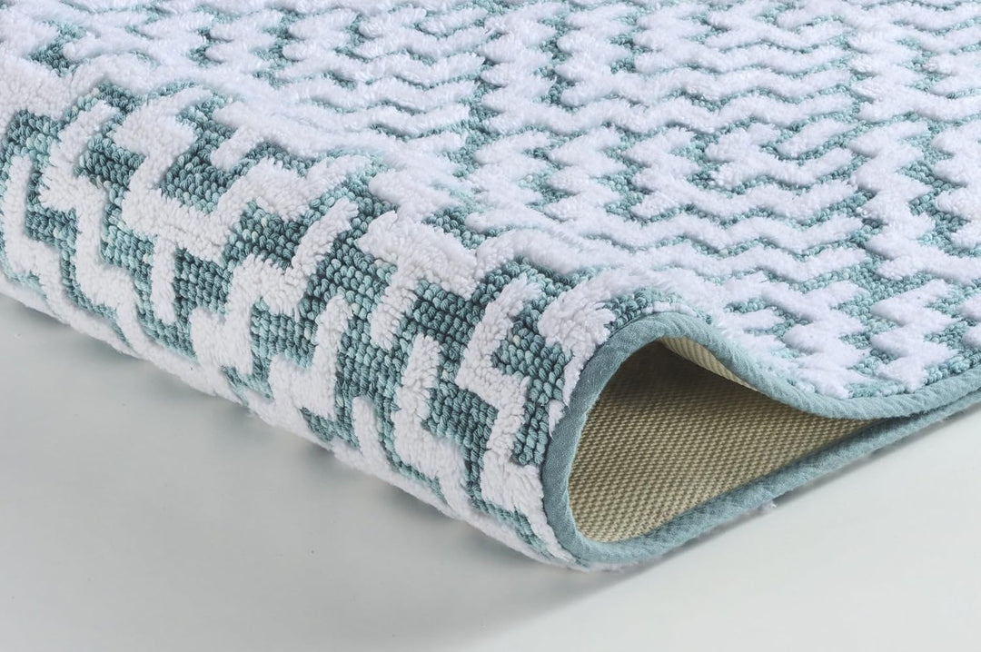 Kleine Wolke Badteppich Botany Schilf 50 x 60 cm 50 x 60 cm (Rechteckig) Schilf, 50 x 60 cm (Rechtec