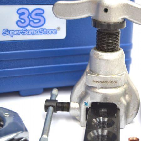 Taumel Bördelgerät - Set Bördelwerkzeug im Koffer Rohrentgrater Rohrschneider