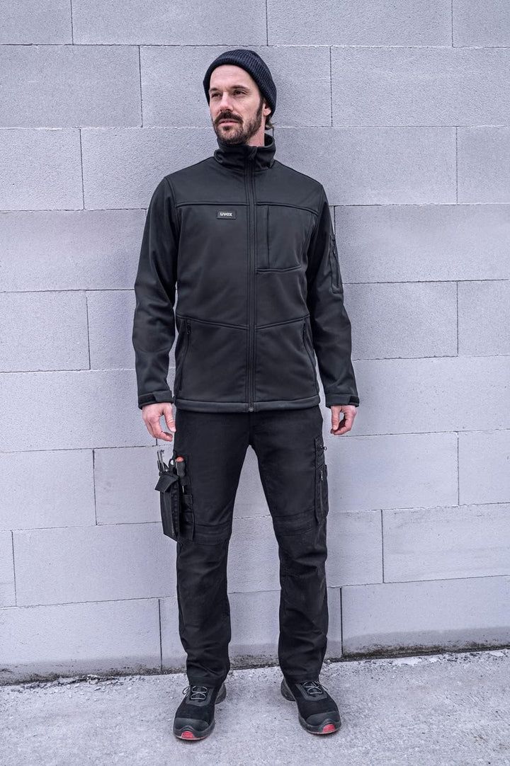 Uvex Echor Bundhose - Herren Arbeitshose mit Stretch-Bund - Cargohose - flexibel & robust 44 Slim Sc