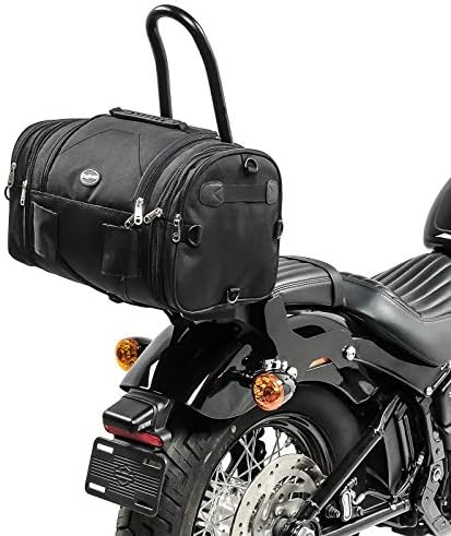 Hecktasche/Gepäckrolle Kompatibel für Roller Craftride RB1 24-30L schwarz