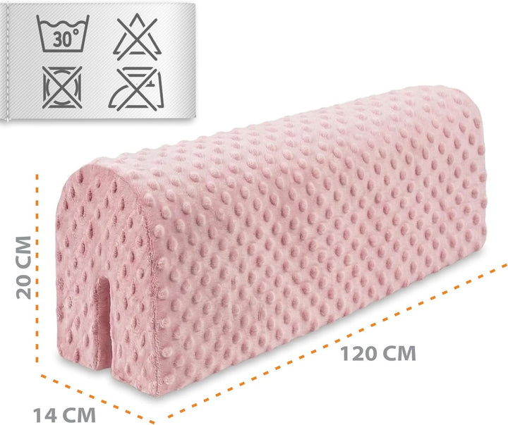 Bettkantenschutz für Kinderbetten 120 cm - Schutz für Bettrahmen Baby Bett rausfallschutz für boxspr