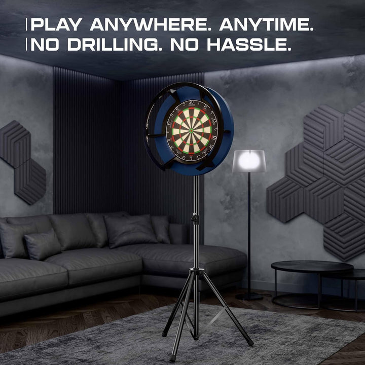 KOTO - Heavy Duty Dartboard Standard, geeignet für Sisal- und elektronische Dartscheiben, zusammenkl