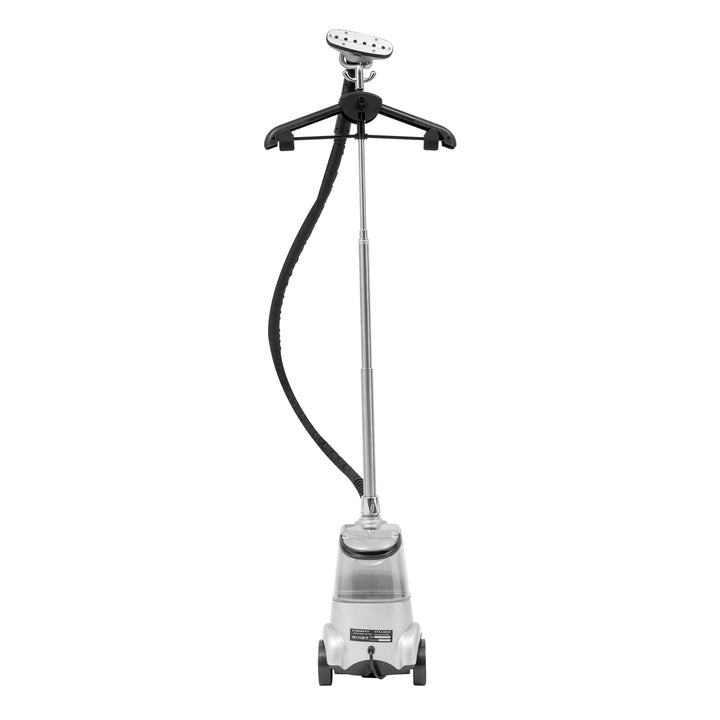 Stand-Dampfglätter 2200W Stehender Kleidungsdampfer mit 4 Rollen Professional Stand Dampfbügler Garm