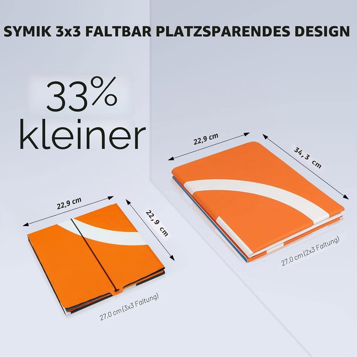SYMIK LP690 Drohnen Landeplatz, 27"/69cm Gewichtet Doppelseitig Wasserdicht Faltbarer Hubschrauberla