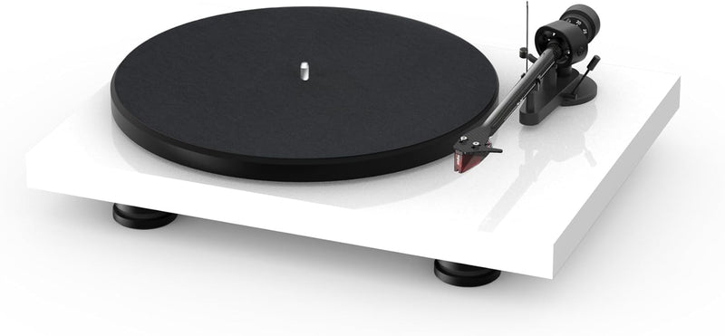 Pro-Ject Debut Carbon EVO, Audiophiler Plattenspieler mit Carbon Tonarm, elektronischer Geschwindigk