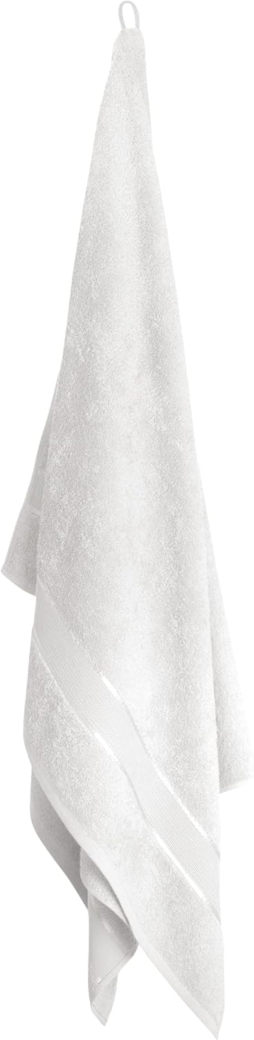 Mixibaby Handtuch 6er Set 2X Duschtuch 2X Handtuch 2X Gästetuch 100% Baumwolle Frottee, Farbe:Weiss