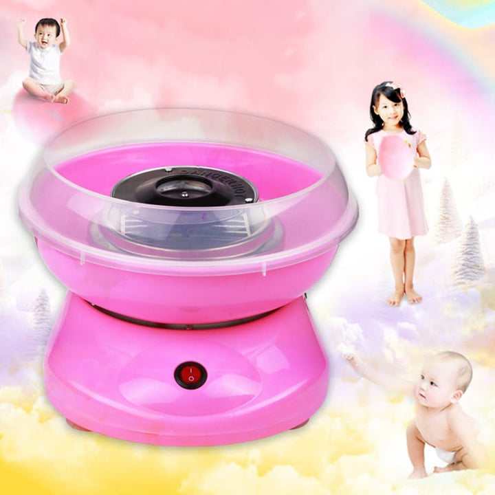 Zuckerwattemaschine für Zuhause, Zuckerwatte-Maschine Set Mit Zuckerwatte Stäbchen & Messlöffel, Zuc