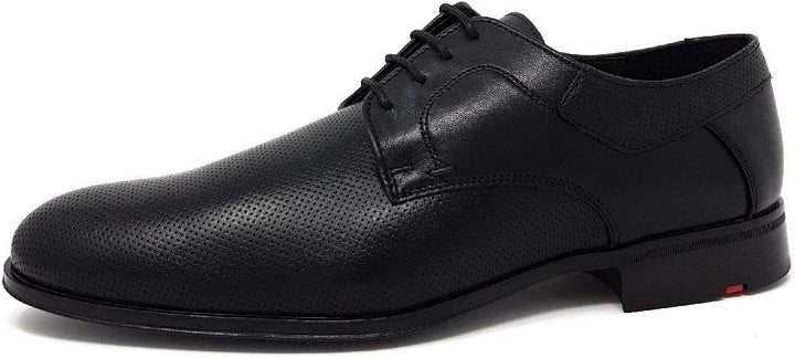 LLOYD Herren Schnürhalbschuhe Levin, Männer Businessschuhe,Derby,Normalweit 38 EU Schwarz, 38 EU Sch