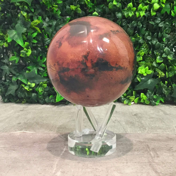 4.5" Rotating Mova Mars Planet 11.4 cm - Mars, 11.4 cm - Mars