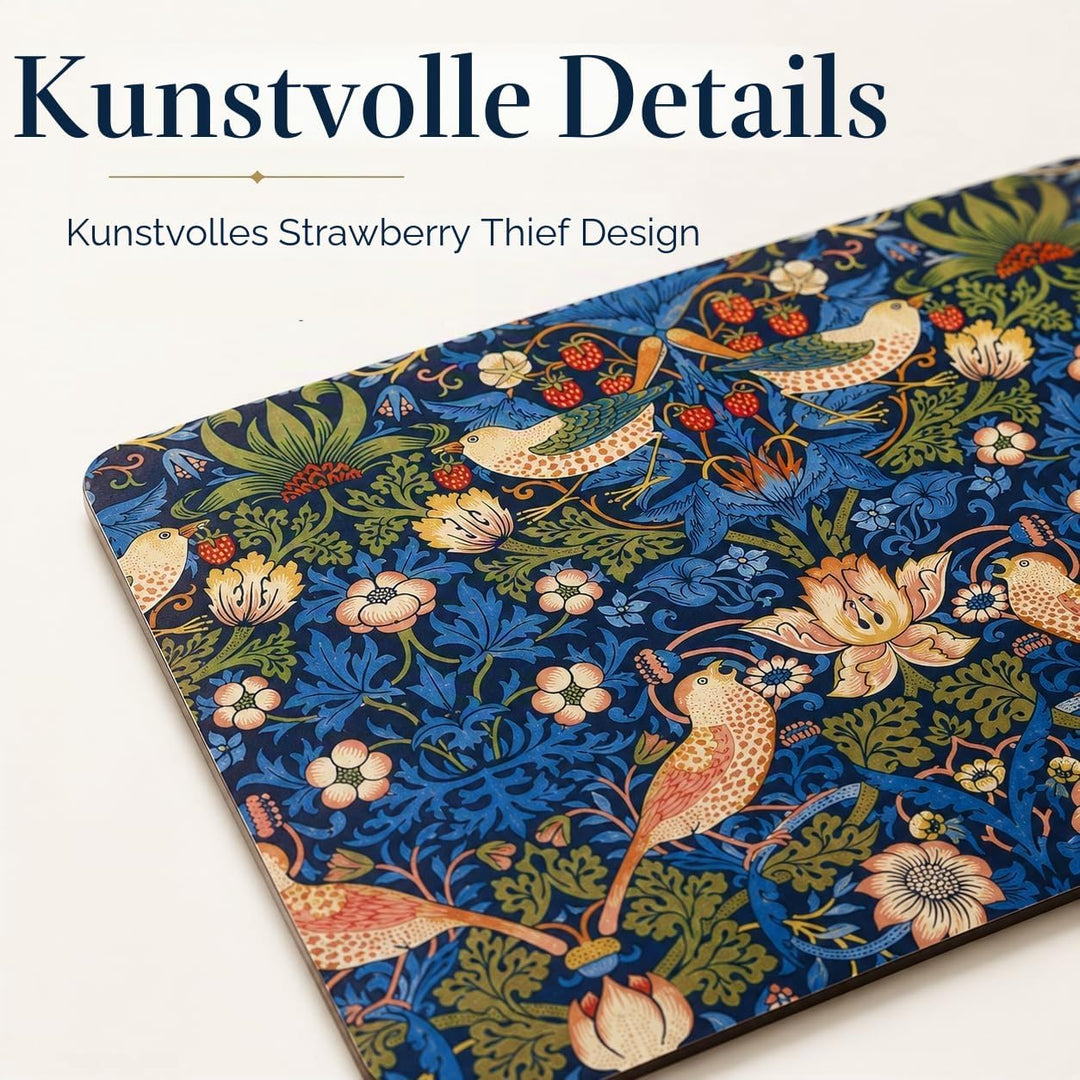 Pimpernel Strawberry Thief Blue Tischunterlage 4 Stück (s)