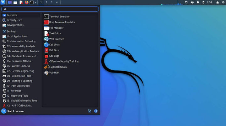 EZITSOL Kali Linux USB 2022, Tails Linux 5.9, Caine 12.4,32 GB 3-in-1 bootfähiges Linux-USB-Flash-La