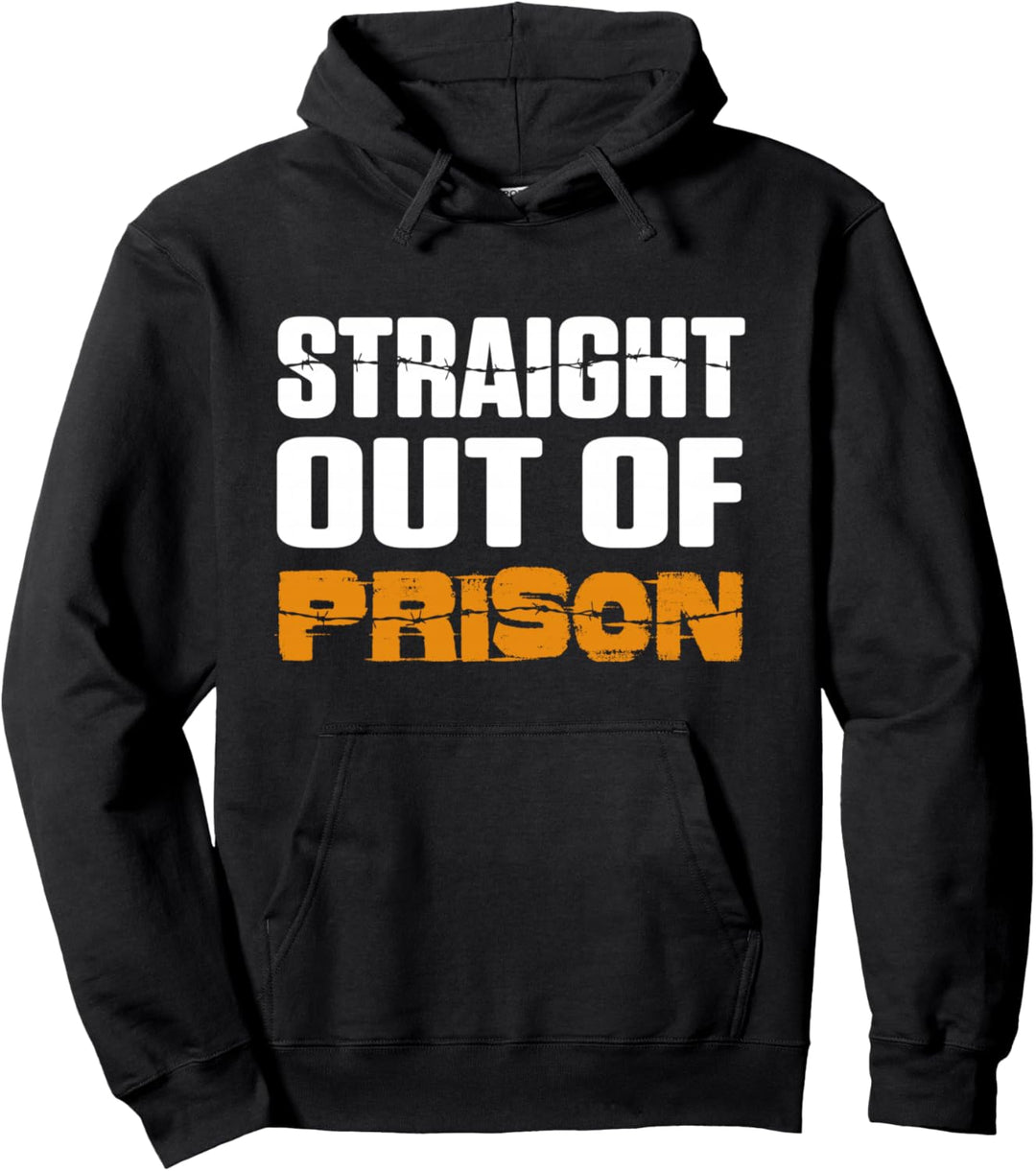 Direkt Aus Dem Gefängnis Häftlich Knasti Insasse Gefangener Pullover Hoodie