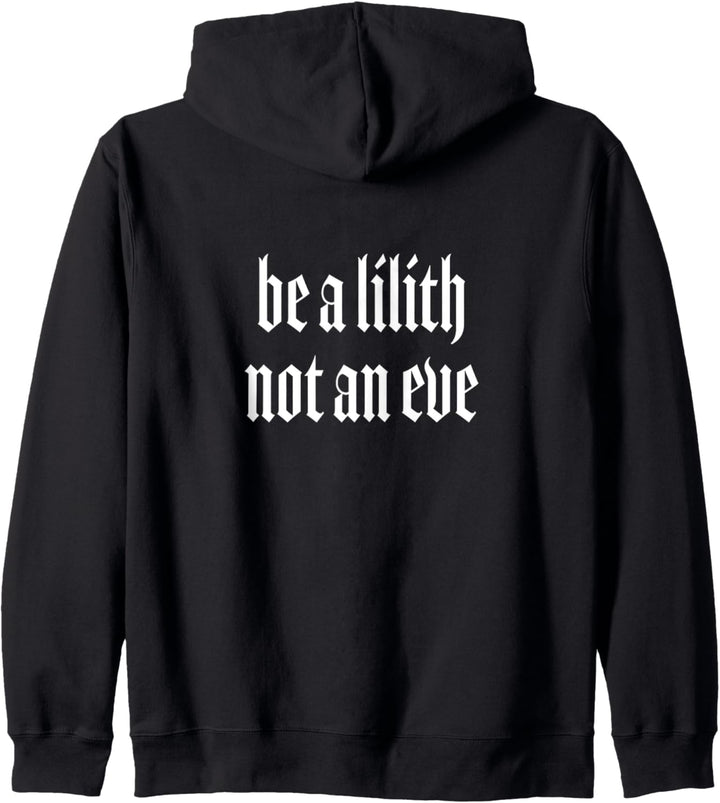 Lilith Dämon Gothic Mythologie Folklore Satanisch Dunkel Okkult Kapuzenjacke