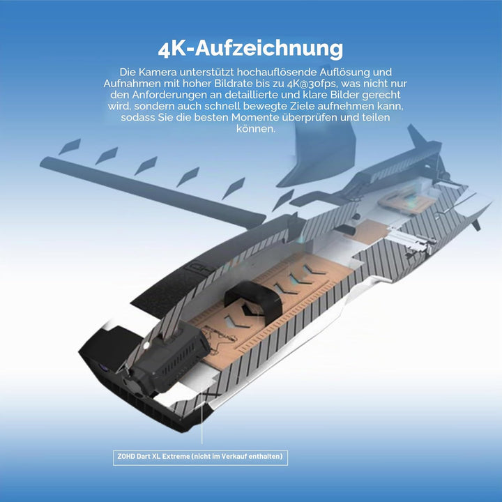 RunCam 6 4K FPV Action Kamera, Mini HD Video Cam mit EIS & GyroFlow HDMI PWM unterstützt für RC Flug