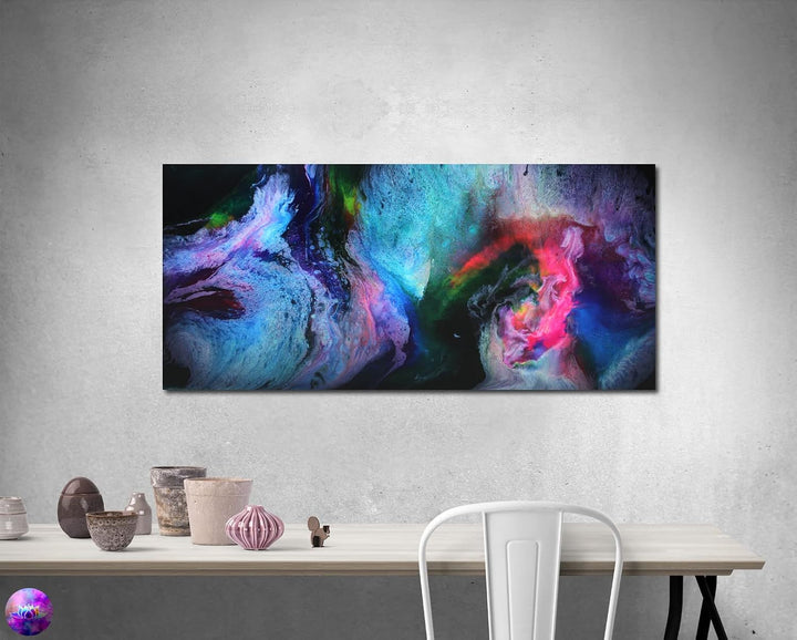 Gemälde Abstrakte Malerei Original - moderne hochglanz Wandbilder XXL - Resin Art Kunst Bild Harz Un