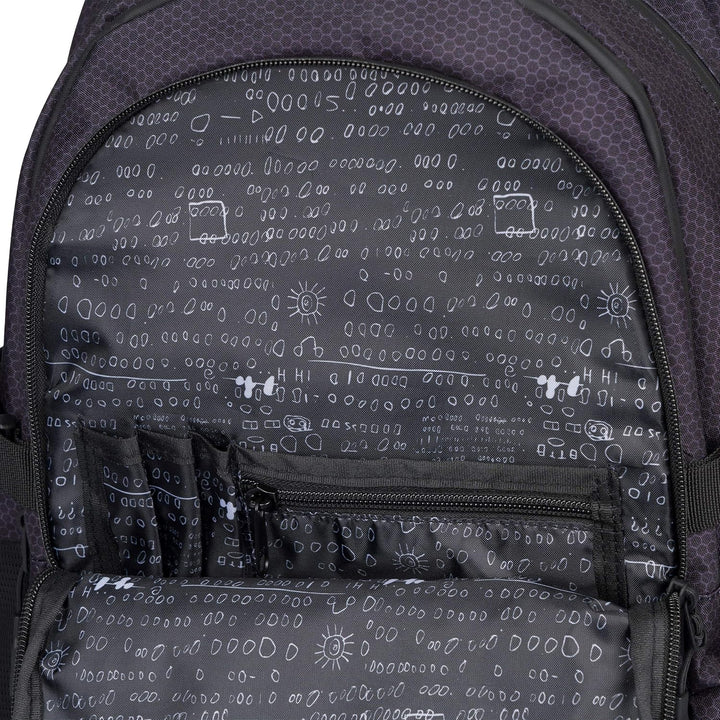 Baagl Schulrucksack Set Jungen 3 Teilig, Schultasche ab 3. Klasse, Grundschule Ranzen für Jungs mit