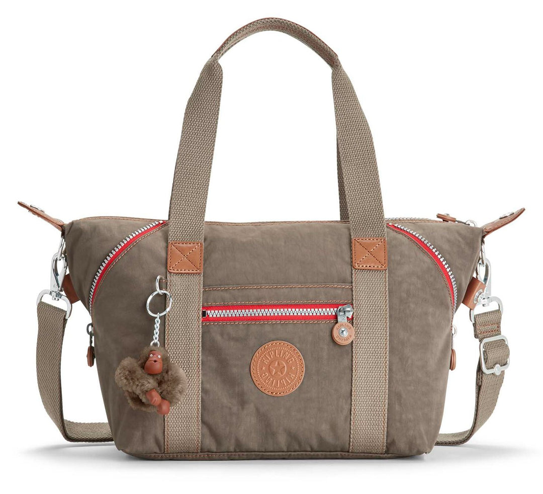 Kipling Damen Art Mini Henkeltasche, Beige (True Beige C), 34x21x18.5 cm True Beige Combo, True Beig