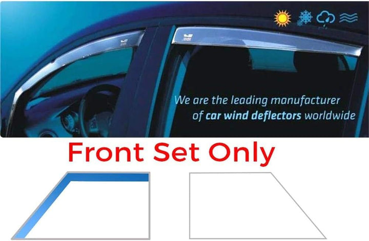 Heko Towequipe HEKO-31133 Windabweiser für Ford Galaxy 1994-2006 Minivan, 2 Stück, Transparenter