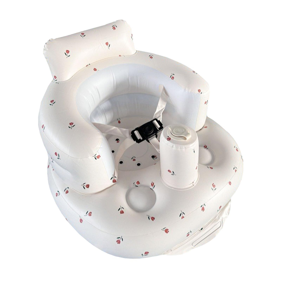 Aufblasbarer Baby-Sitz für Babys ab 3 Monaten, Baby Seat, Baby Sitzhilfe mit Gurtzeug y Sofasitz Bod