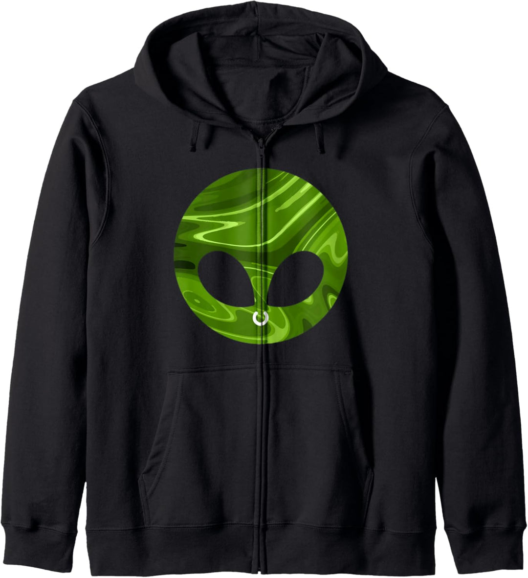 Cute Alien From Outer Space Funny Kapuzenjacke