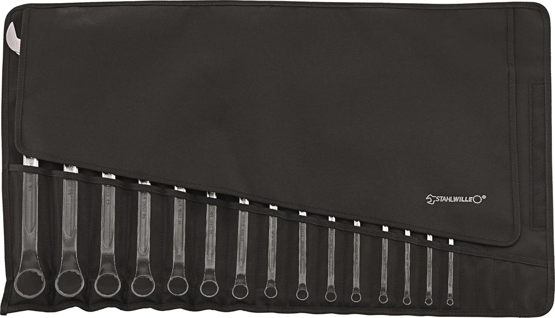 STAHLWILLE 14/15 l Ringmaulschlüssel Set 15-tlg. (6-32 mm)l lange Ausführung, extrem belastbar l sch
