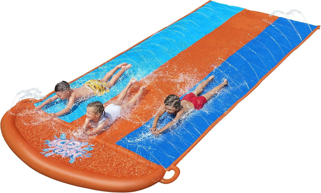 Bestway® H2OGO!™ 3er-Wasserrutsche "Triple" 488 x 207 cm