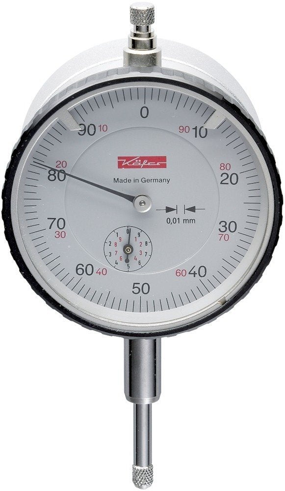 Messuhr M2 T 10mm Abl.0,01mm magn.Rückw.KÄFER