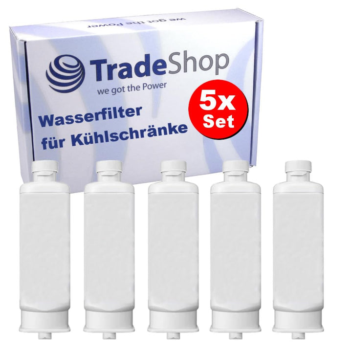 5x Trade-Shop Wasserfilter kompatibel mit Samsung HAF-QIN, HAF-QIN/EXP, DA97-08006A-B, DA97-08006A-1