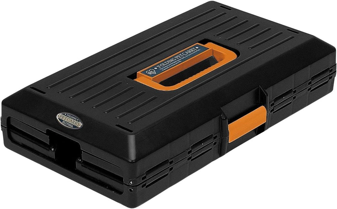 Iris Ohyama, Faltbare Transportbox / Transportkiste, 2 Öffnungen (Vorder- & Rückseite), Tragegriff,