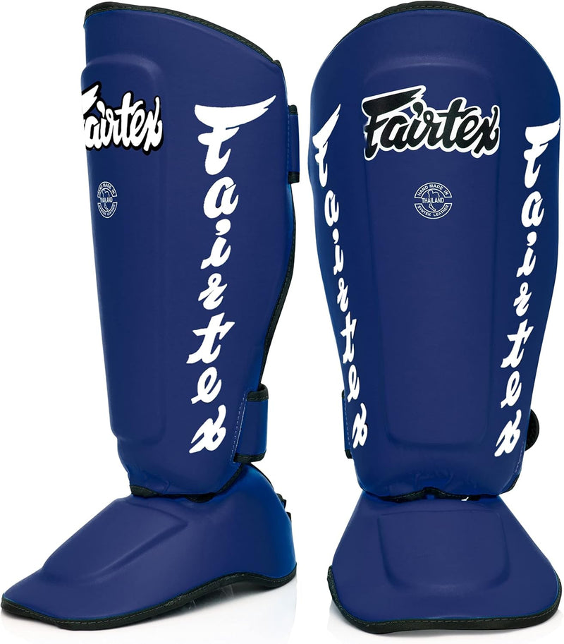 Fairtex SP7 Muay Thai Schienbeinschützer für Herren, Damen, Kinder | aus Syntek-Leder und hochwertig