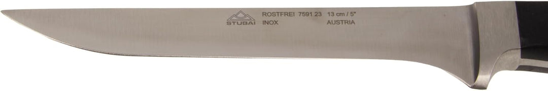 Stubai Ausbeinmesser, Geschmiedet, Chrom-Molybdän-Edelstahl, Schwarz