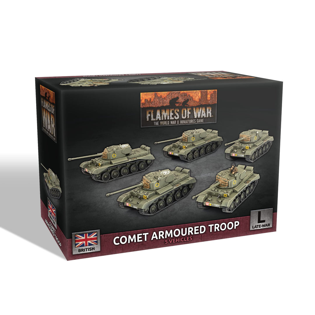 Flames of War Comet Armoured Troop