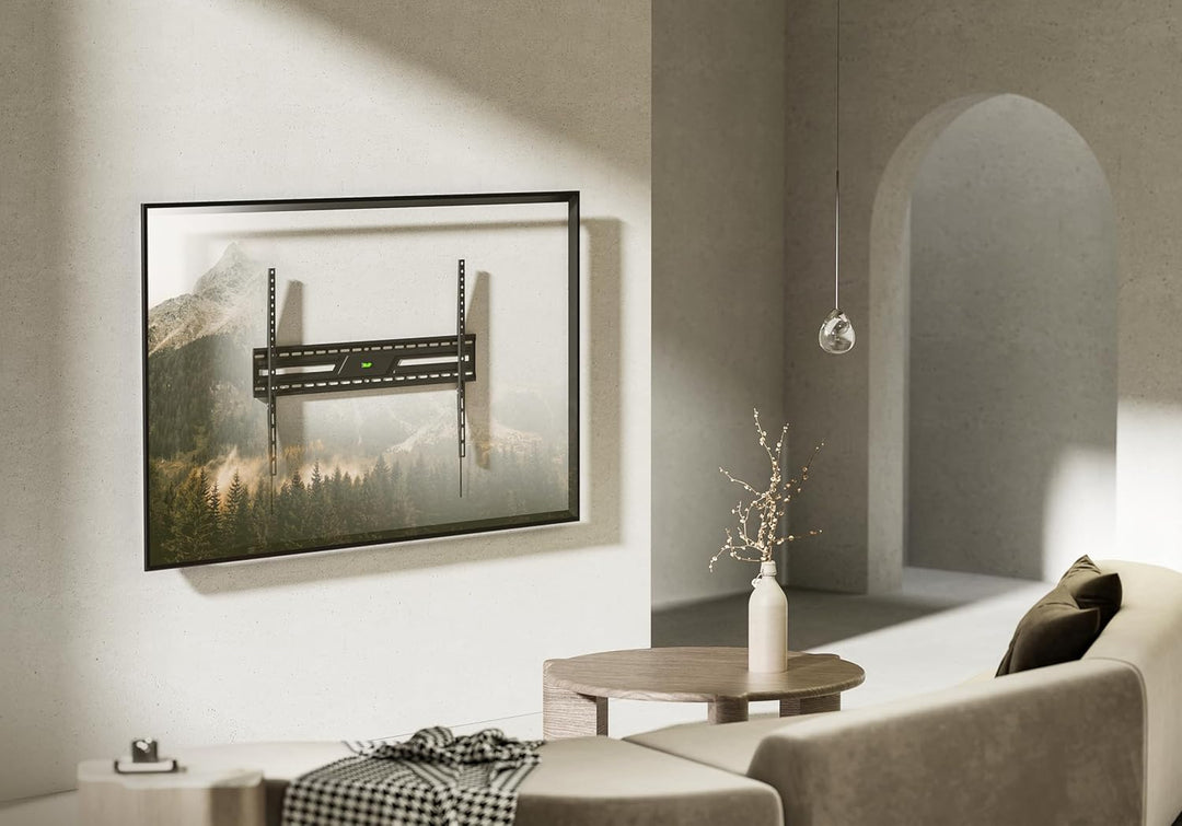 Superior Electronics - Feste TV-Wandhalterung für Fernseher von 60„ bis 100“ (Extra Slim) - VESA-kom