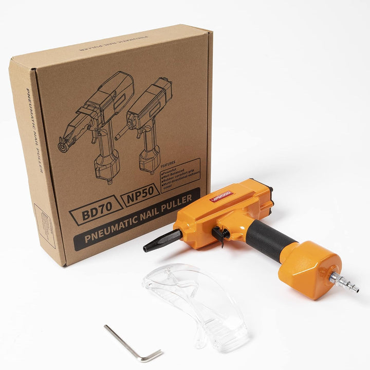 UPWOOD Professioneller Air Punch Nagler, druckluftnagler NP50 Pneumatischer Nagelabzieher für Das Ho