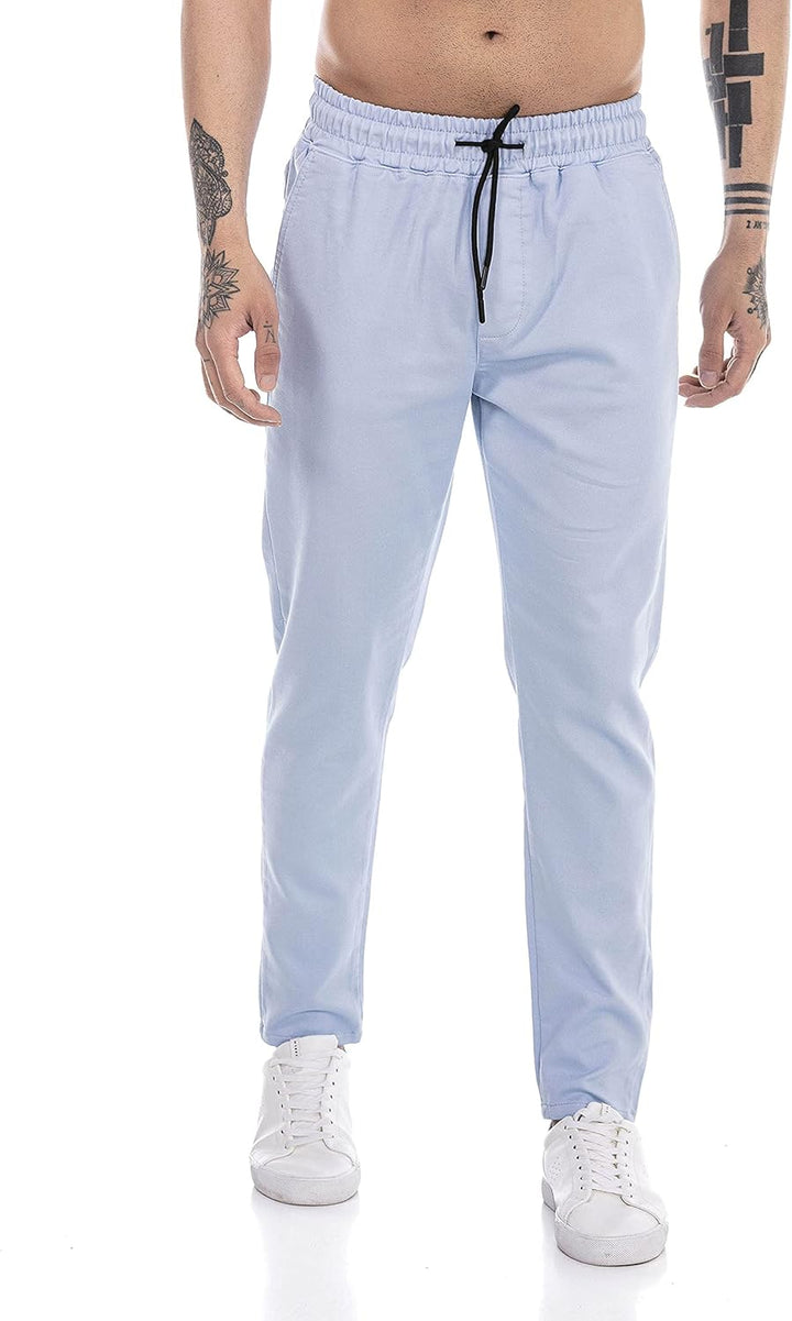 Redbridge Hose für Herren Freizeit-Hose Jogger Pants Chino, XL Hellblau