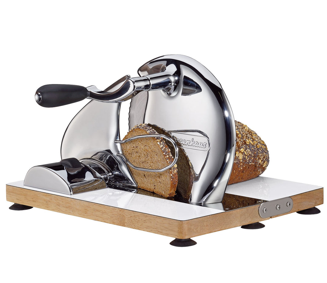 Zassenhaus manueller Allesschneider Brotschneidmaschine Handschneider Edelstahl