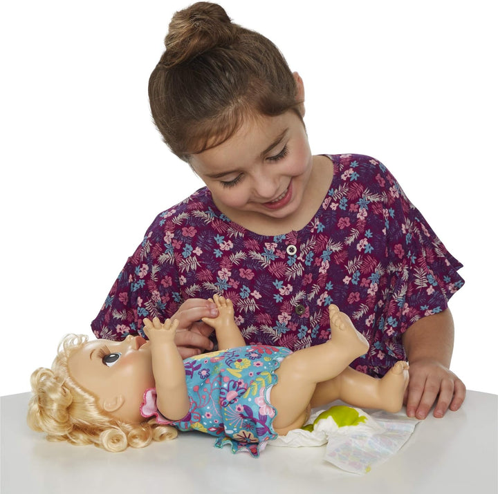 Baby Alive Puppe, Blonde Haar Blonde Haare., Blonde Haare.