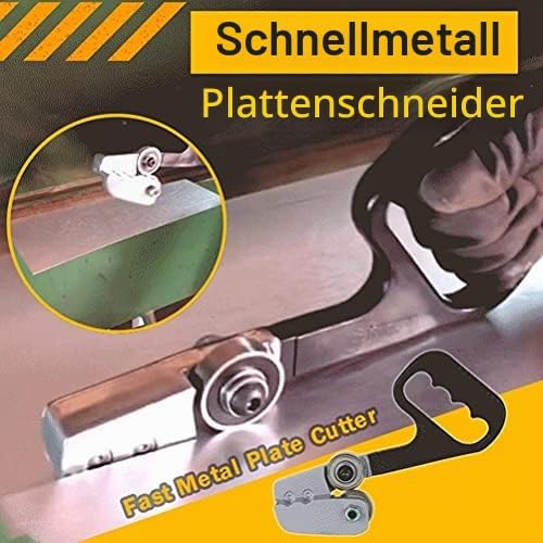 Tragbarer Metallplattenschneider, Langlebige Manuelle Metallschneidemaschine Zum Schneiden von Edels