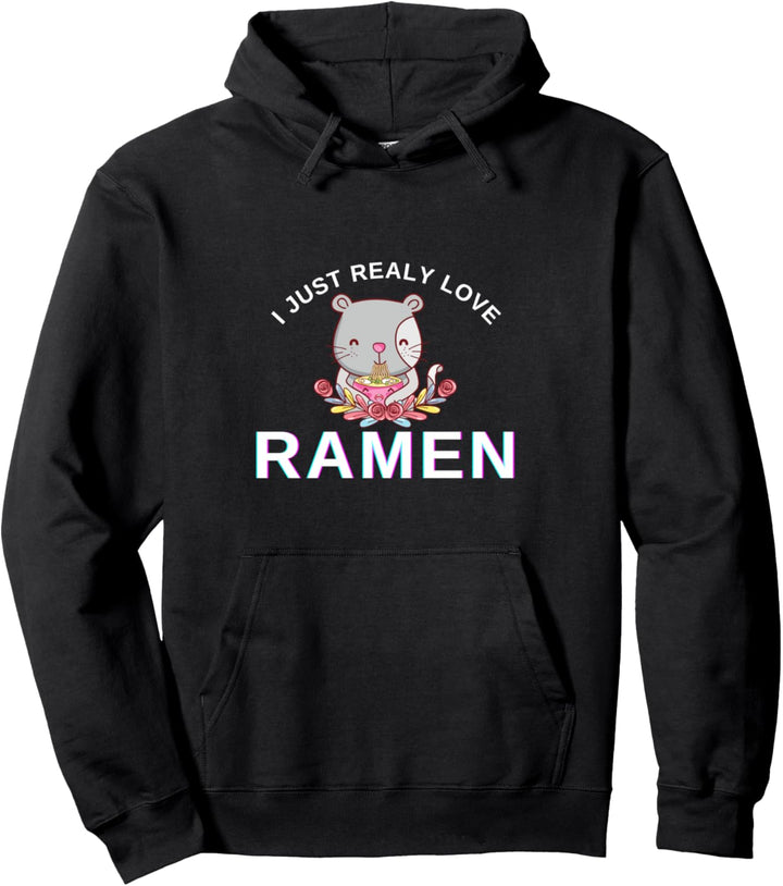 Liebe Ramen japanische Nudeln Geschenk Männer Kawaii Anime Pullover Hoodie