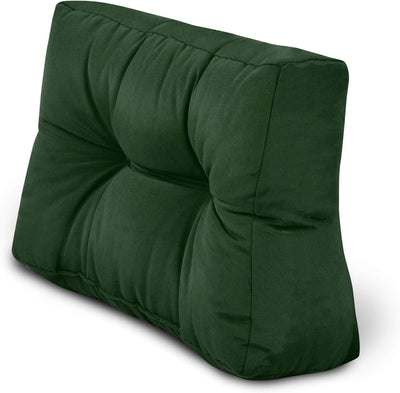 Beautissu Palettenkissen Style – 2X Rückenkissen 60x40 cm Gepolsterte Europaletten Indoor & Outdoor