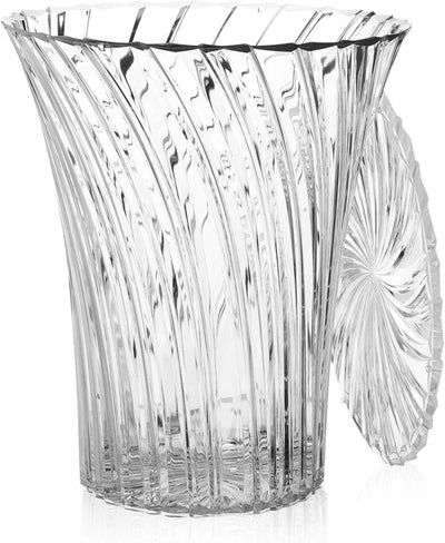 Kartell Sparkle, Bambus, crystal, 38 x 44 x 38 cm Sgabello Cristallo, Sgabello Cristallo